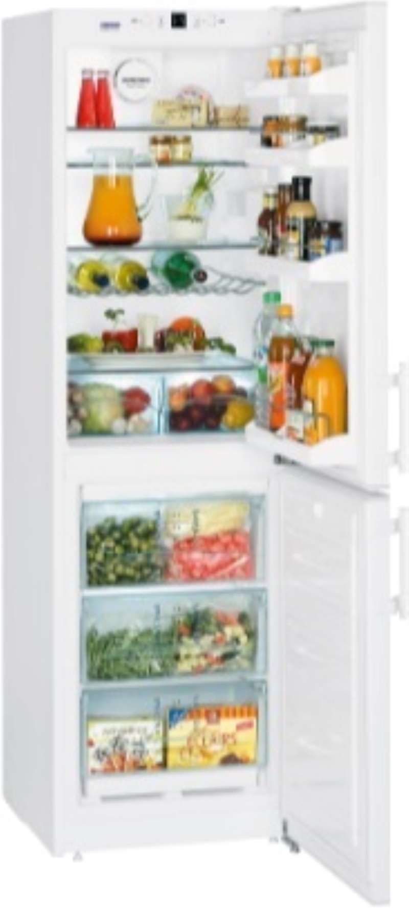 TECNOSHOP Frigorifero combinato Liebherr 272 LT libera installazione no frost classe A+